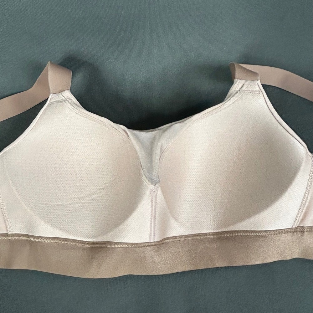 ThirdLove Kinetic Adjustable Athletic High Impact Sports Bra Beige Wireless 36B - Picture 6 of 9